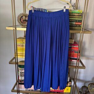 Gap Royal Blue Midi Skirt
